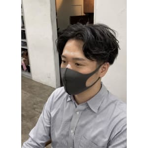 立体感パーマ/スパイラル/センターパート/￥10780