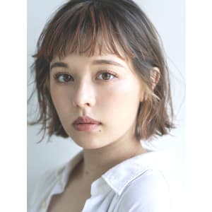 【emu井上信洋】オレンジインナーカラールーズボブ【エミュ】 - ?mu 【表参道/青山】 【 emu 】【エミュ】掲載中