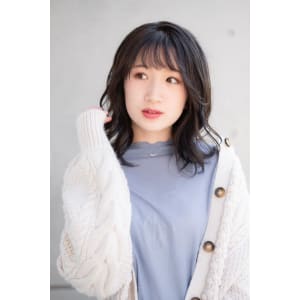 miu&伊藤夏海 職場学校OK◎アッシュブラウン