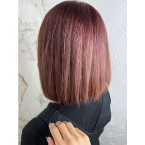 ピンクイルミナカラー20代30代40代￥15400