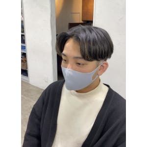 カルマパーマ/センターパート/メンズ/￥10780