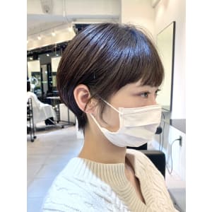 【表参道sheta耳かけもかわいい◎小顔ショート
