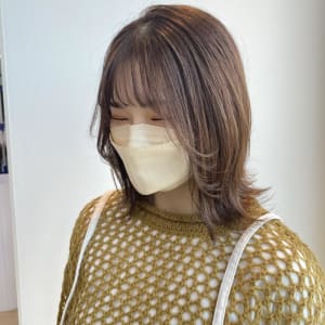 ショコラベージュ/透明感カラー/西原晃