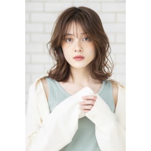 柔らかさのあるシームレスデジタルパーマ