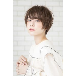 大人かわいいミニマムボブショート