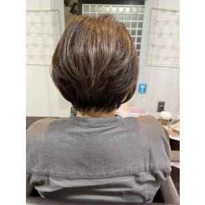 白髪ぼかしカラー・白髪を活かす