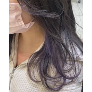 ピンクラベンダーインナーカラー