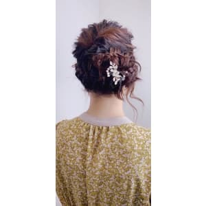 【結婚式】【ヘアセット】【アップセット】 - ALEXANDRE OF COLORS TOYAMA【アレクサンドルオブカラーズトヤマ】掲載中