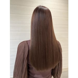 髪質改善ストレート