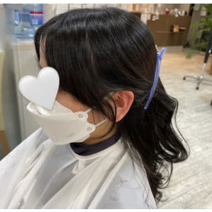 お顔周りcut