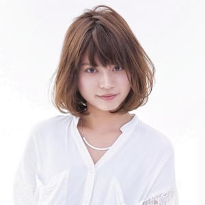 ひし形小顔ボブ