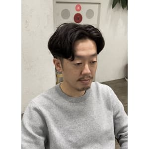 センターパート/カルマパーマ/メンズ/￥10780