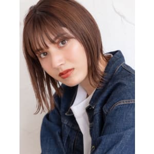 大人かわいい切りっぱなしボブ - little 熊本【リトルクマモト】掲載中