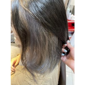インナーカラー(グレー系)