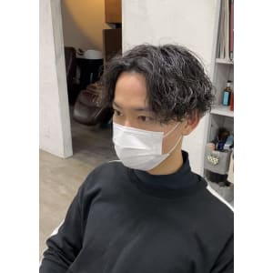 センターパート/ツイストスパイラル/￥15620