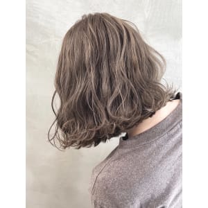 /小顔/オリーブカラー/セミウェットウェーブ - pesca 博多駅前店【ペスカ ハカタエキマエテン】掲載中