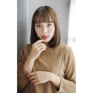 20代30代40代　ムードを呼ぶショートバング【守山】