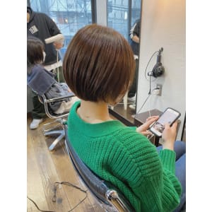【大人可愛い丸みボブ 恵比寿】