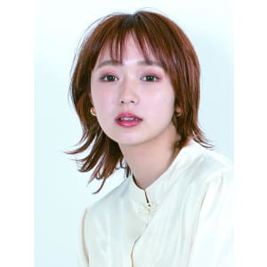 ナチュラル系タンジェリンカラー - HAIR & MAKE EARTH 竹ノ塚店【ヘアメイクアース タケノヅカテン】掲載中