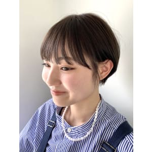 【表参道sheta】簡単ふんわり横顔美人ベリーショート