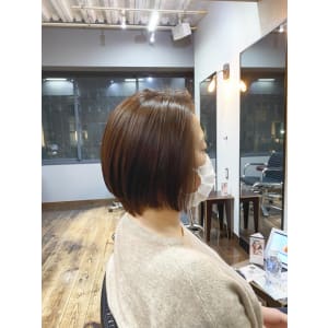 大人女性・ショートボブ・恵比寿・くびれショート
