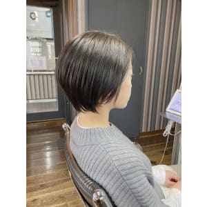 【大人可愛いショートボブ 恵比寿】