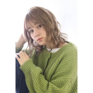 20代/30代/40代/ゆるふわウェーブ×ボブ