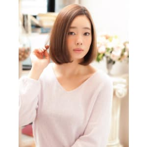 ツヤストレートボブ