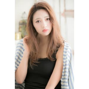 おもわず触りたくなるようなシフォンウェーブ