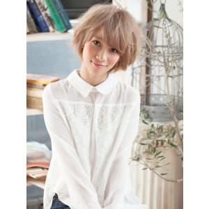 ミルキーベージュショート