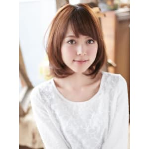 大人シンプルボブ