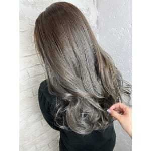 白髪ぼかしハイライト20代30代40代￥15400