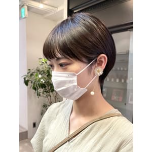 【sheta/表参道】丸みが可愛いおとな小顔ショートボブ