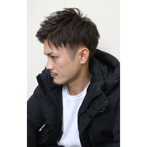 ワイルドツーブロックアップバング