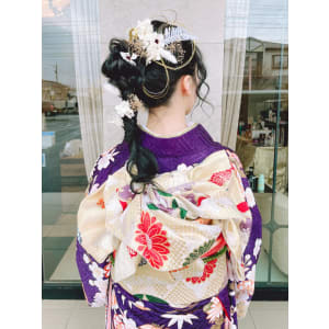 着物ヘア