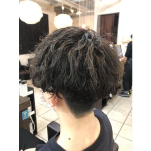朝が楽になる！メンズパーマ！