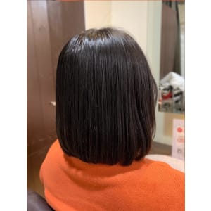 酸熱トリートメントｘ美髪カラー