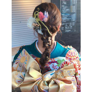 【Luccica】成人式ヘアセット