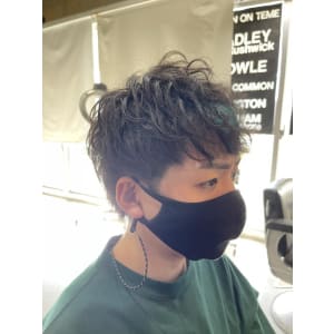 メンズパーマスタイル