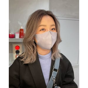 YOKE ロングボブ ハイトーン 