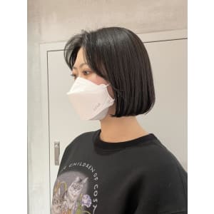 【 YOKE 】タッセルボブミストバング韓国ヘア