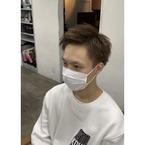 ベリーショート/アッシュ/アップバング/￥5280