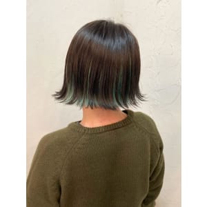 【Reir下北沢】*インナーカラー+ミントグリーン*