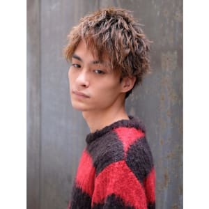 学生にオススメ！アップバング×ソフトツイスト