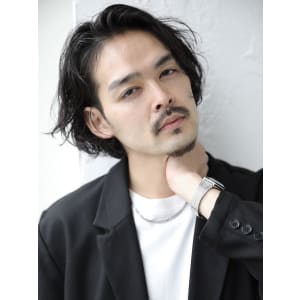 #メンズミディアム #センターパート #ビジネススタイル - Pinot Men's【ピノ メンズ】掲載中