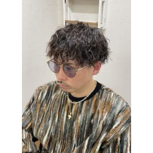 ツイストスパイラルパーマ/マッシュ/￥10780