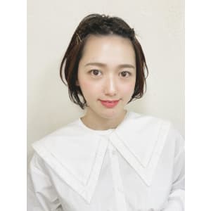 【短い前髪でもOK】スッキリおでこ出しアレンジ