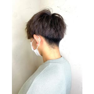 【Reir下北沢】*フェザーマッシュ+チャコールブラウン*
