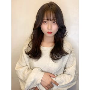 エギョモリくびれ韓国ヘア