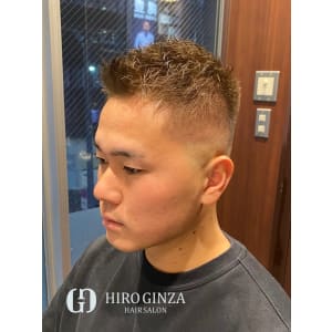 スキンフェード　ミルクティーベージュ/六本木／港区/麻布